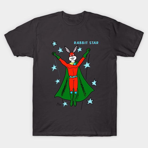 Rabbit Star! T-Shirt by Korey Watkins